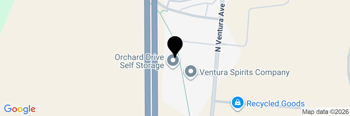 Map showing facility locations