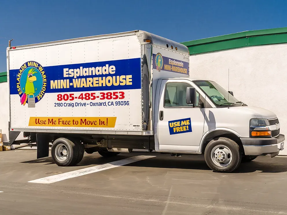 Moving truck for use