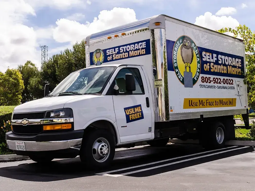 Moving truck for use