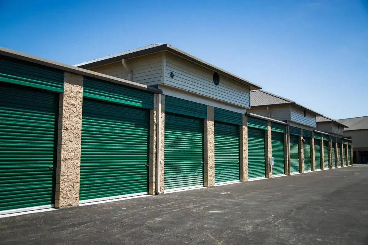 Large, drive-up storage units