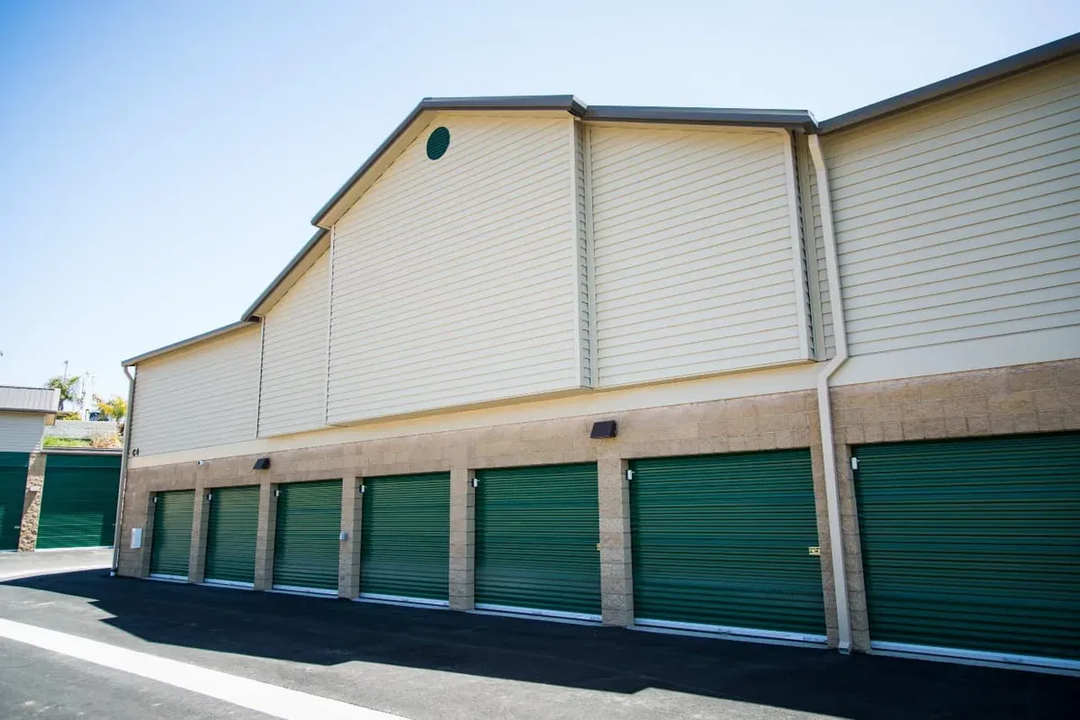 Large, drive-up storage units